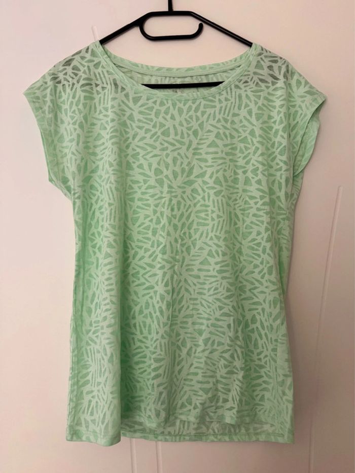 Tee-shirt tropical – Taille M – Camaïeu - photo numéro 2