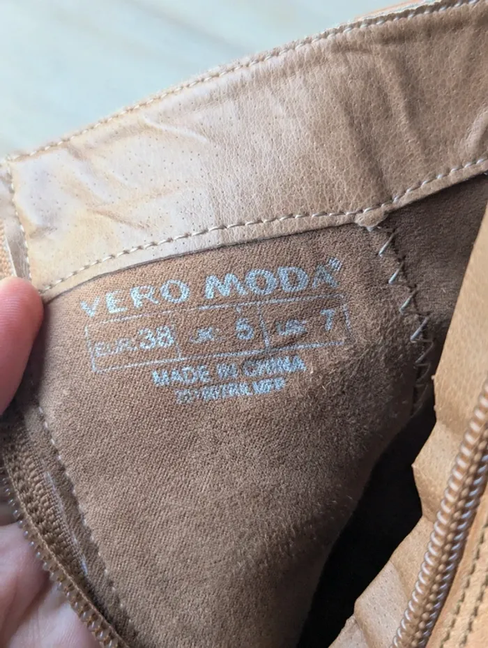 Bottines camel vero moda - photo numéro 6
