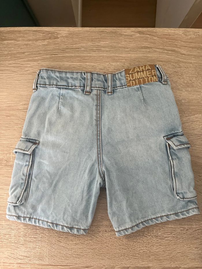 Short en jean Zara 12-18 m - photo numéro 4
