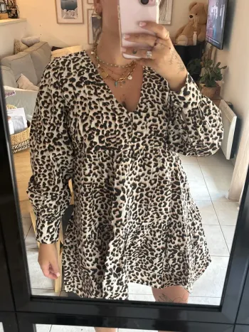 Robe asos léopard