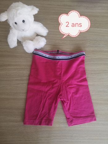 Short leggins fushia