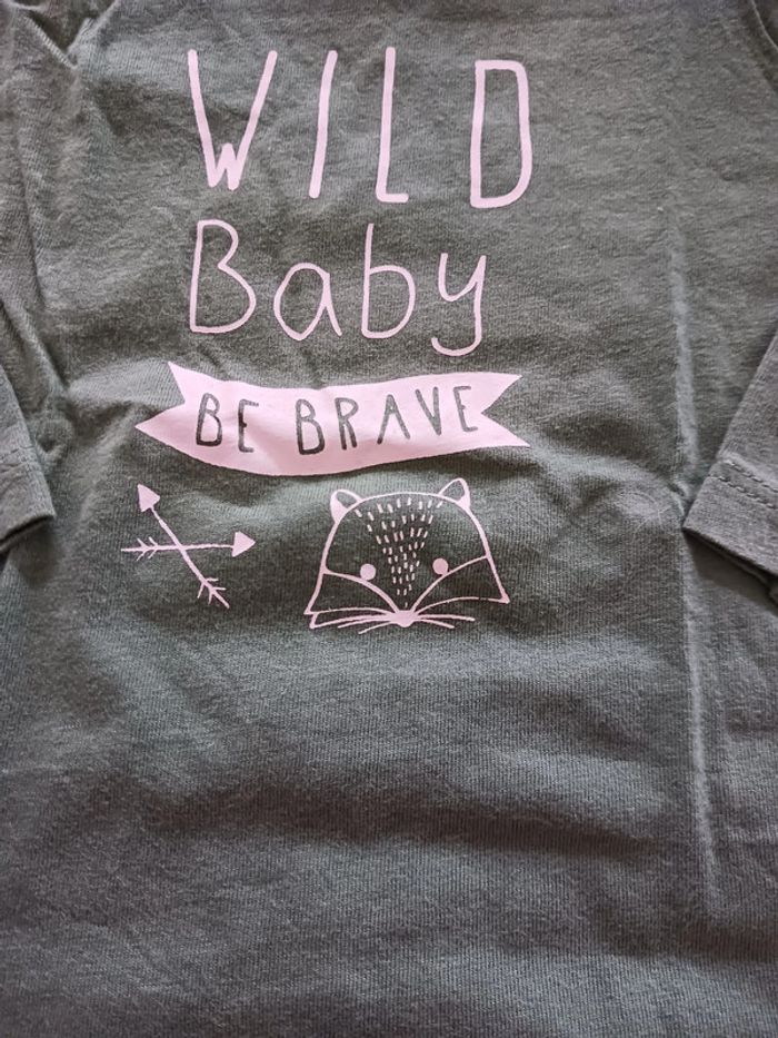 Lot de 2 tee-shirts 9 mois - photo numéro 2