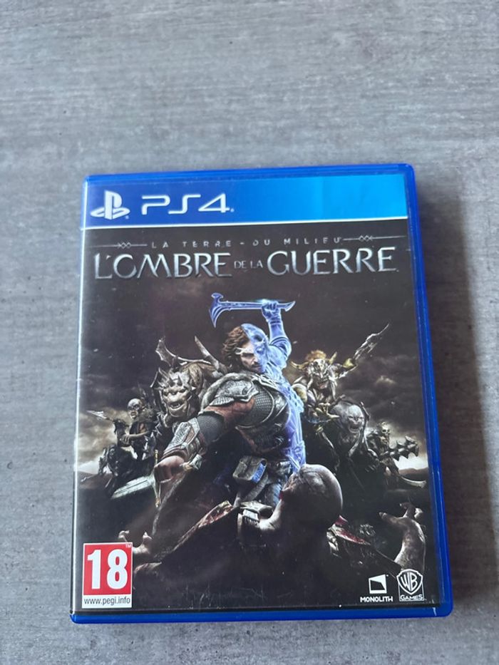 La terre du milieu l’ombre de la guerre ps4