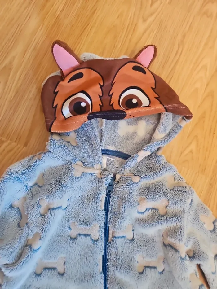 Pyjama combinaison pat patrouille garçon 110/116 - photo numéro 3