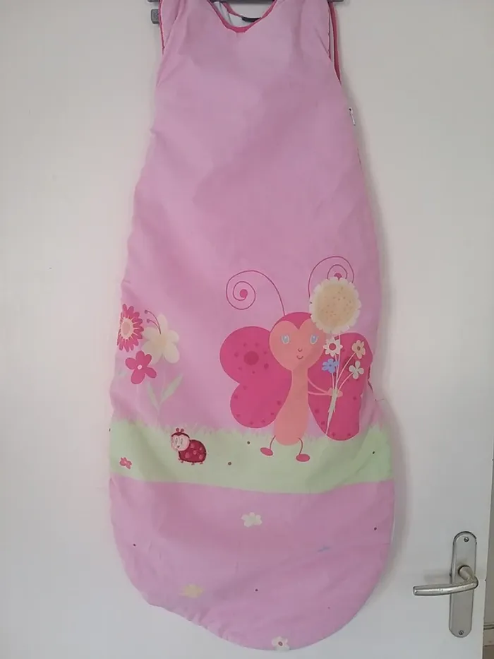 Gigoteuse rose légère 9 à 18 mois