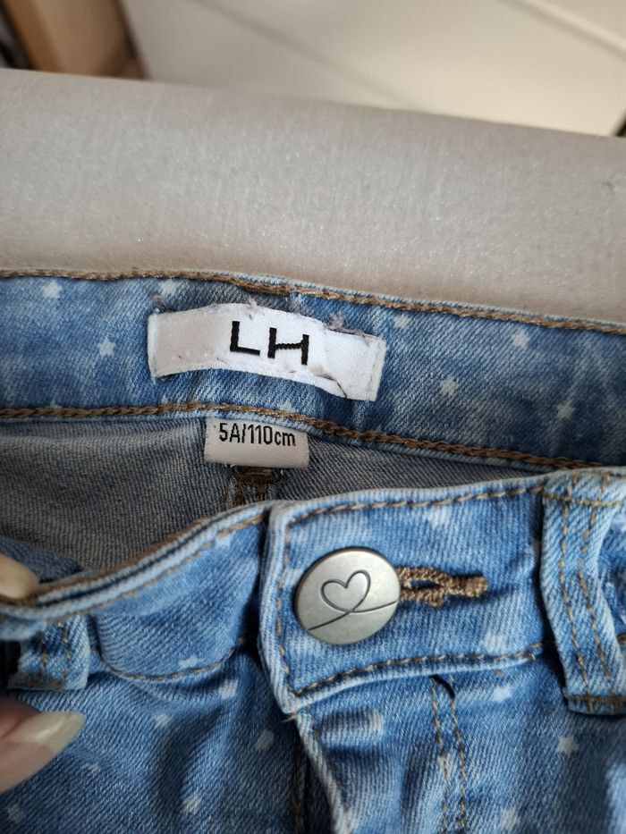Joli lot fille 4/5 ans t-shirts jeans Dpam, Gémo, H&M, Ikks, LH très bon état - photo numéro 8