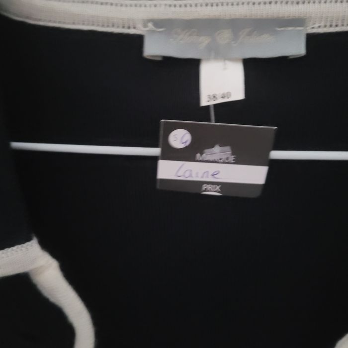 Cardigan en laine mérinos 38/40 - photo numéro 6