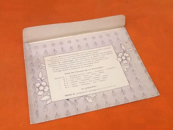 4 anciennes planches à dessin Mes premiers pinceaux Arlequin, Polichinelle, Magicien, Clown - photo numéro 3