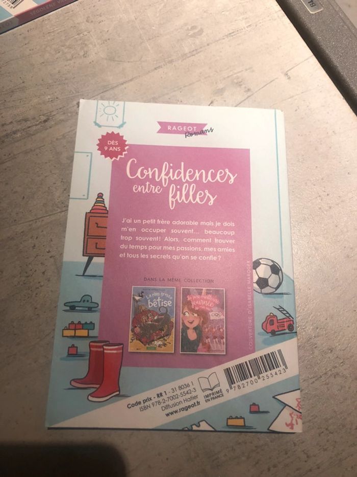Livre Confidences entre fille - photo numéro 2