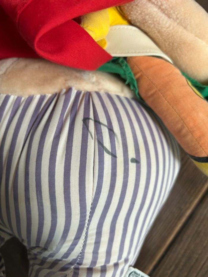 Ancienne grosse peluche Abraracourcix - 1994 - 45 cm Astérix et obelix Albert rene - photo numéro 5