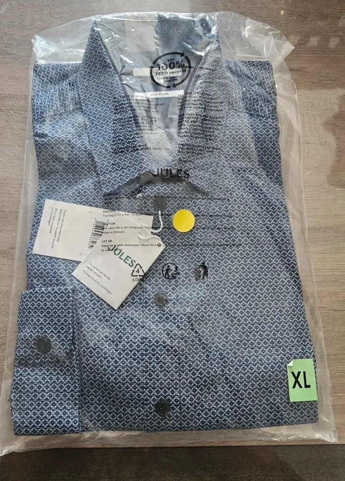 Chemise manche longue Jules xl slim