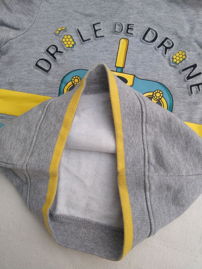 Sweat à capuche garçon Sergent Major 5 ans - photo numéro 5