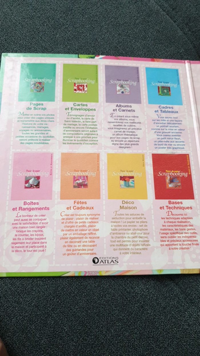 Classeur Scrapbooking le plaisir du papier - photo numéro 3