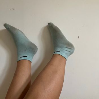 Chaussette bleu
