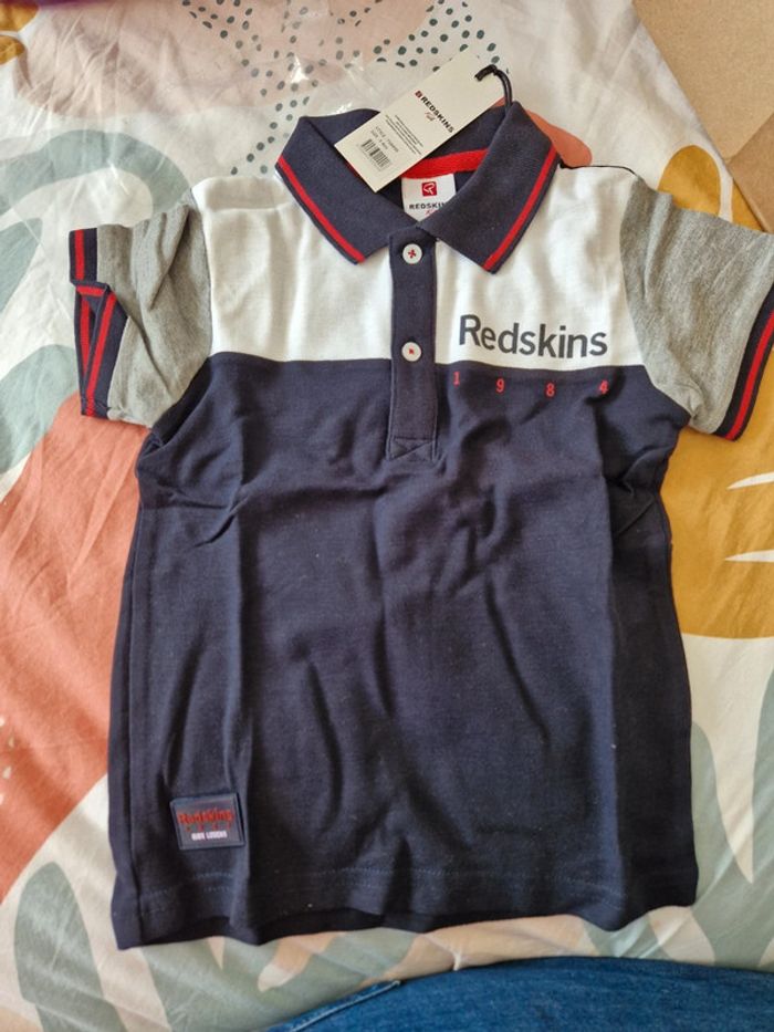 Polo redskins 5ans neuf - photo numéro 2