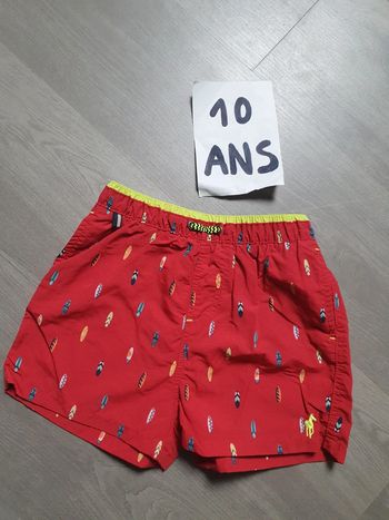 Short de bain 10ans