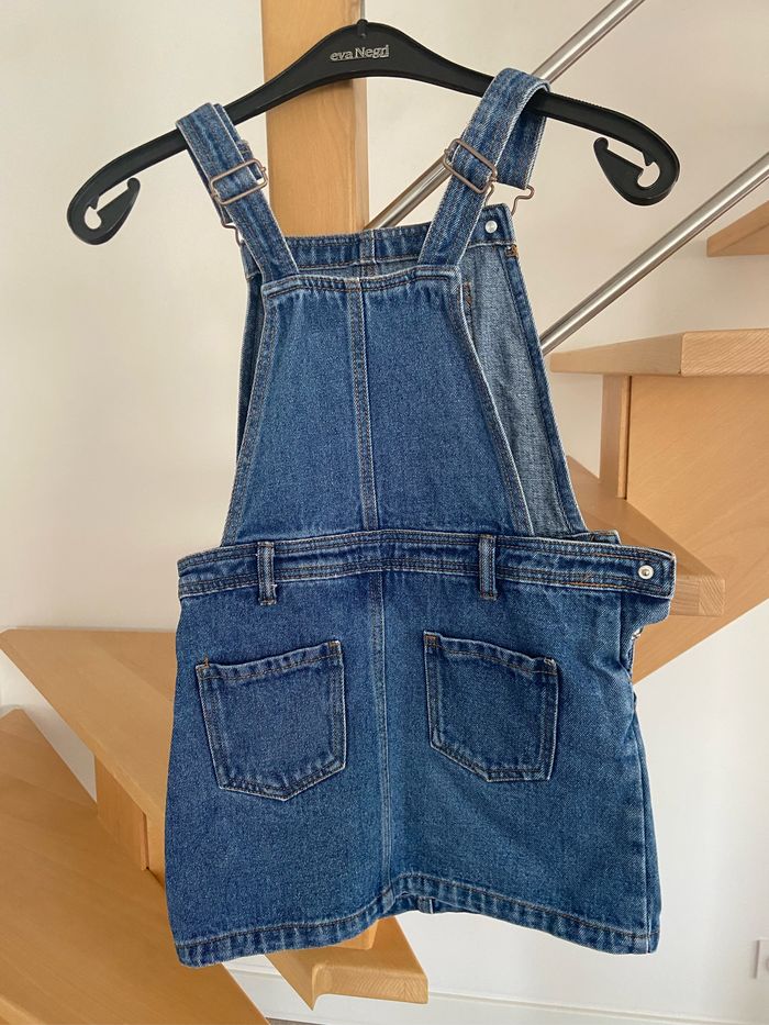 Robe salopette en jean - photo numéro 2