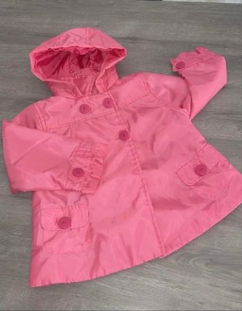 Veste trench rose 18 mois