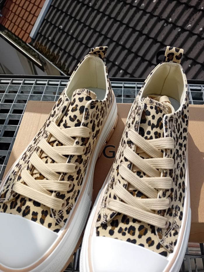 Basket femme léopard  36 - photo numéro 3