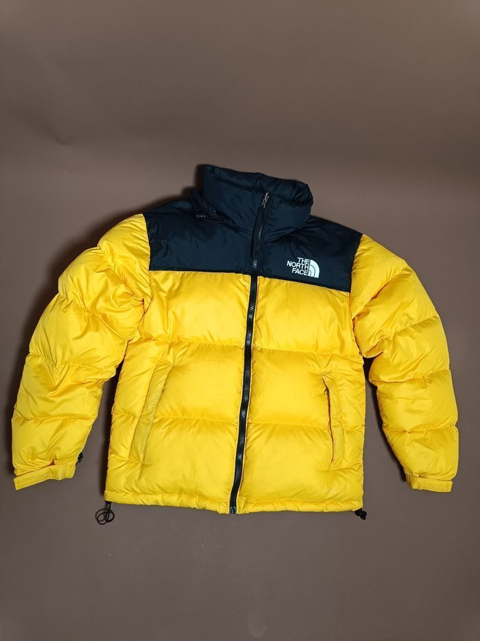 Doudoune The North Face Nuptse 700 - Jaune & Noir - Taille XS - photo numéro 3