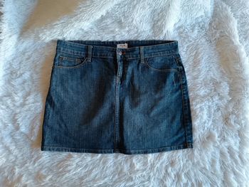 Mini-jupe en jean T. 42 Autre ton