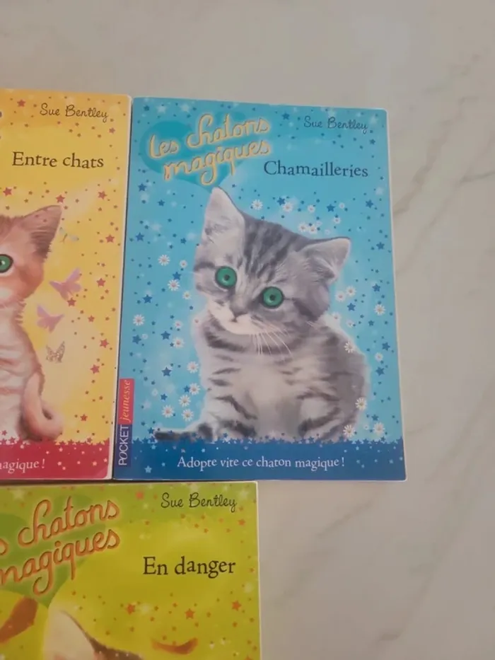 Lot 3 livres Les Chatons Magiques Sue Bentley - photo numéro 3