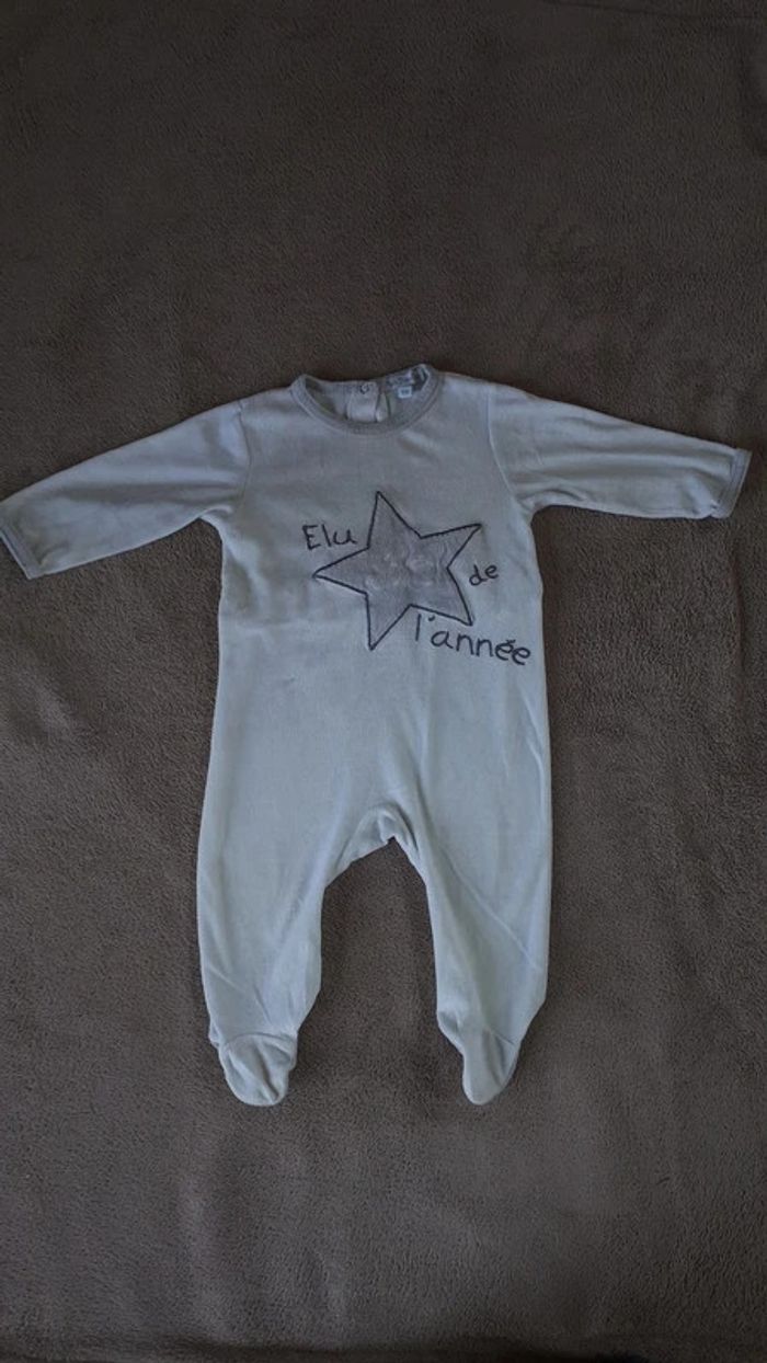 Lot 2 pyjamas 9 mois - photo numéro 4
