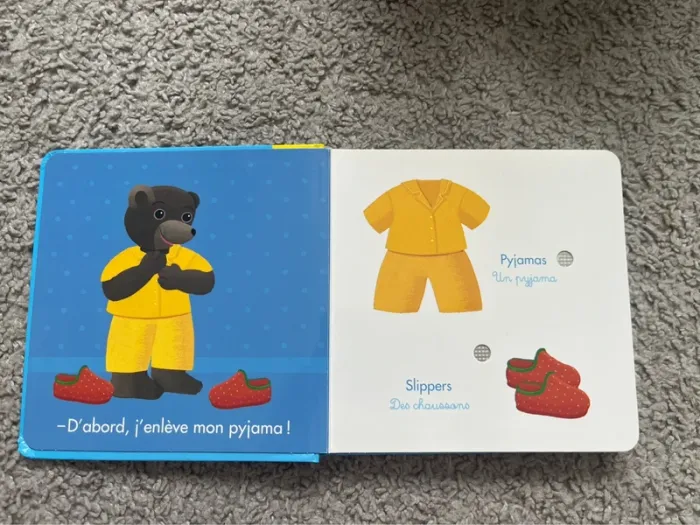 Livre sonore les vêtements - photo numéro 2