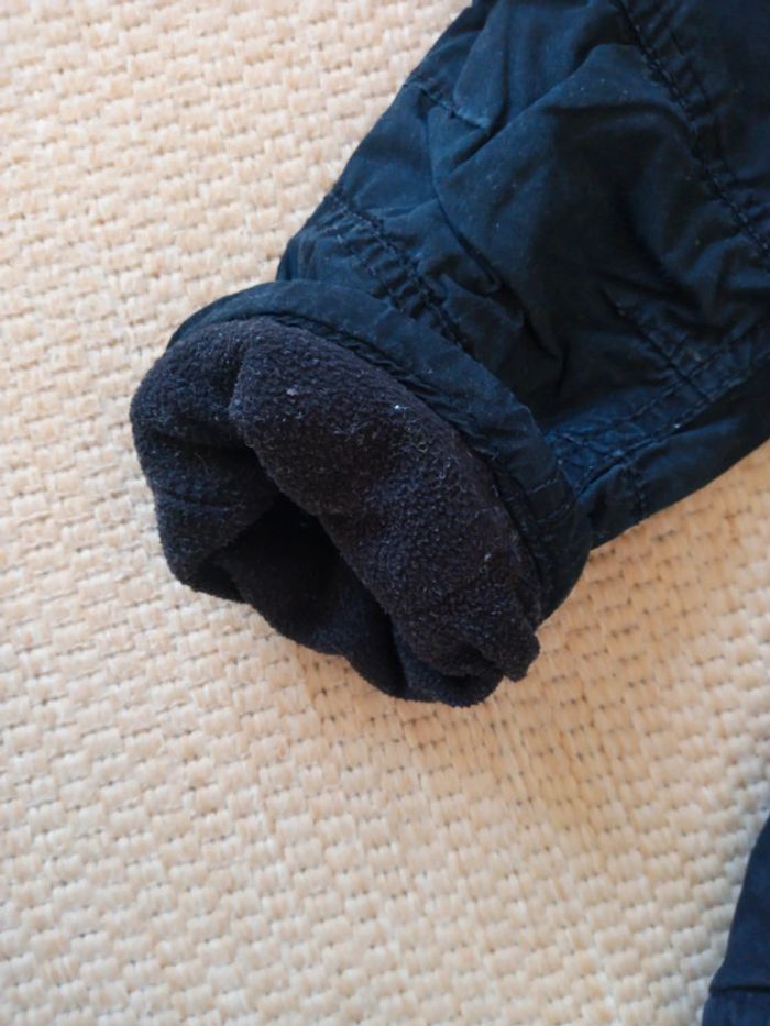 Pantalon noir chaud 12 mois - photo numéro 7