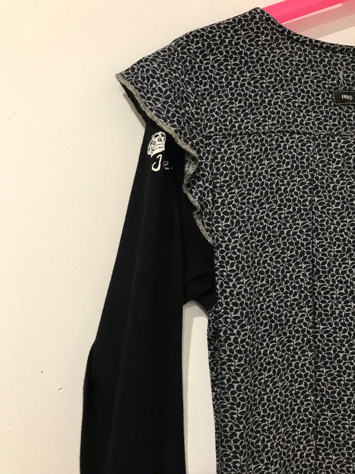 Robe ikks noire / taupe fille 10 ans - photo numéro 5