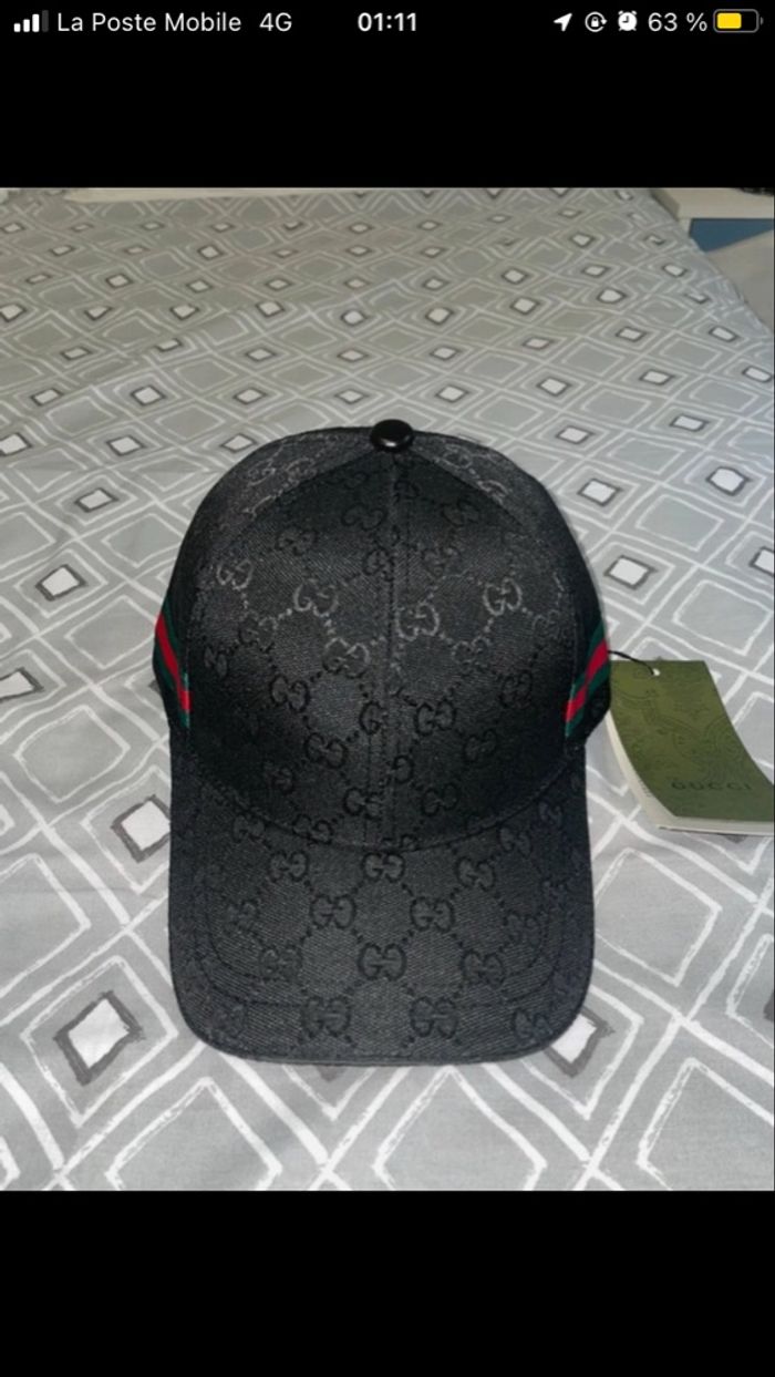 Casquette Gucci noir