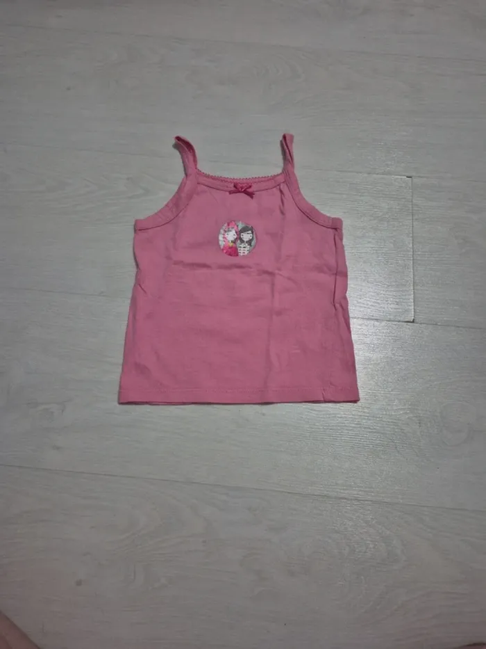 Top à bretelles rose - photo numéro 6