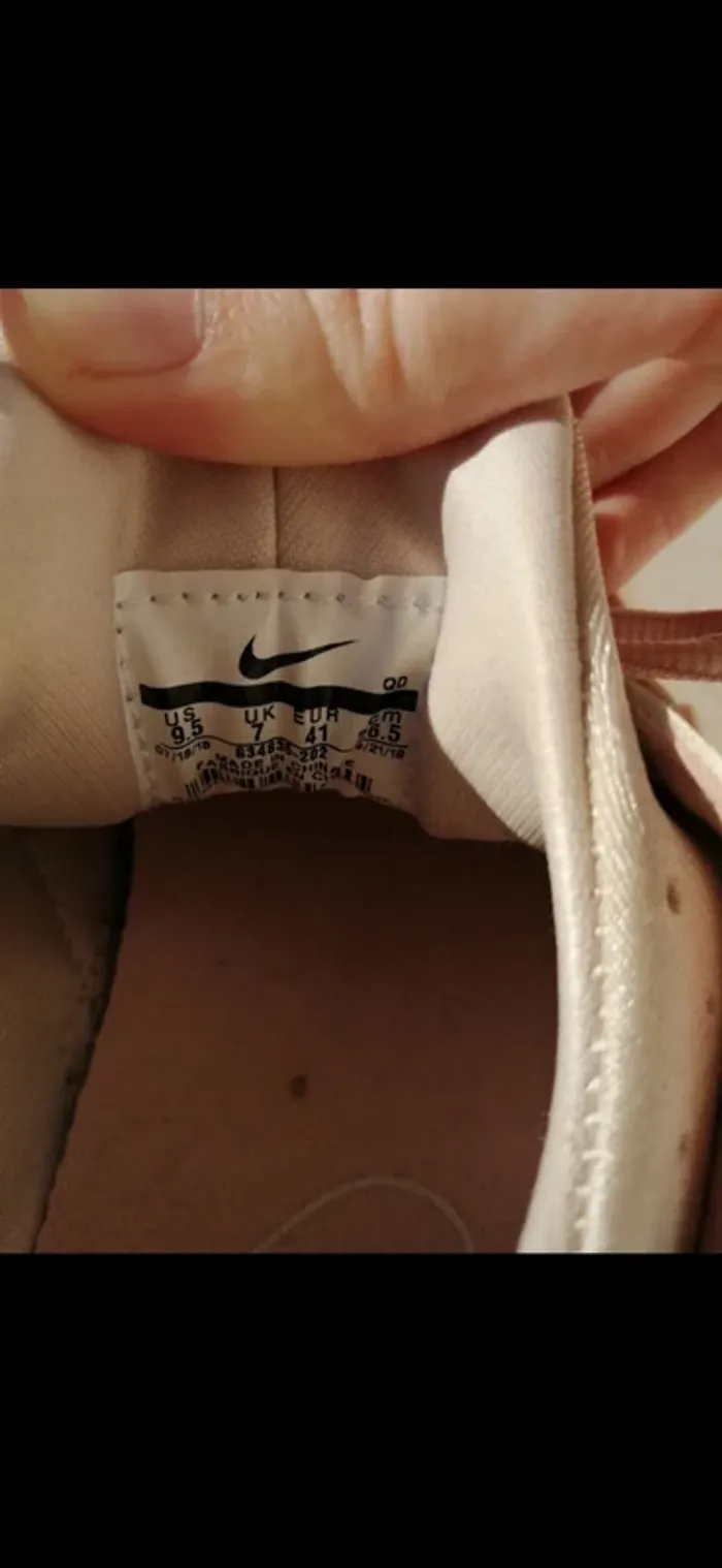 Baskets rose pâle / nike Huarache authentique / (41) - photo numéro 5