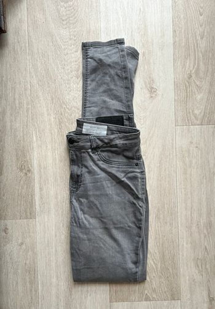 Jean slim taille haute femme gris Noisy May Callie taille W30 L32 - photo numéro 6