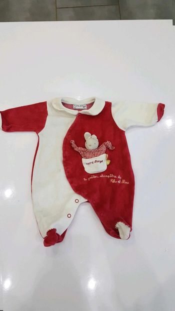 Grenouillere  sucre  d orge  1  mois