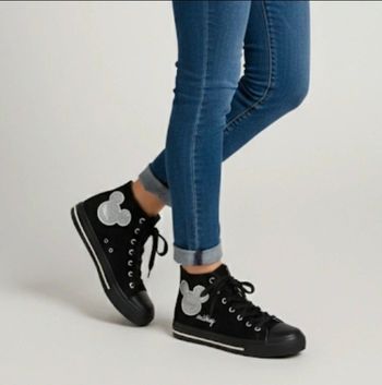 Baskets montantes disney style converse