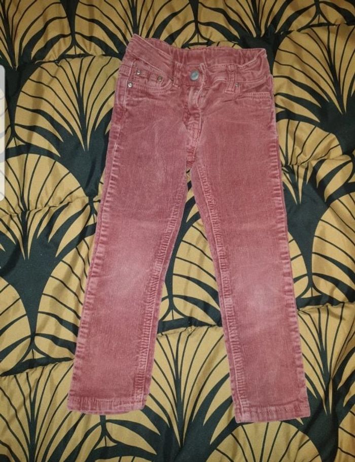 Pantalon côtelé