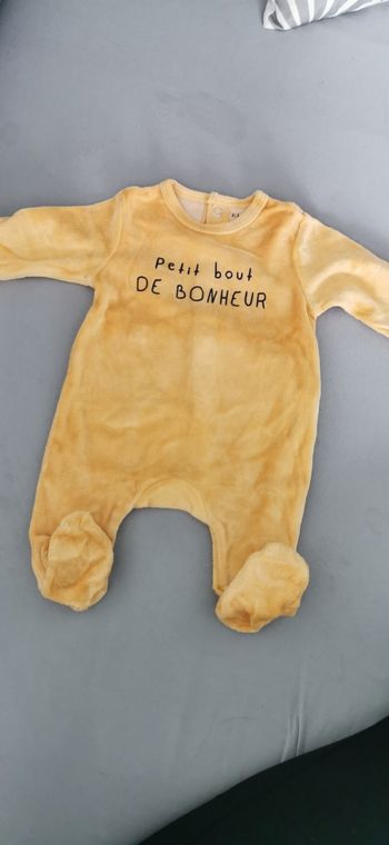 Lot de 3 Pyjamas velours