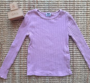 Tee shirt côtelé TAO 8ans / 128cm
