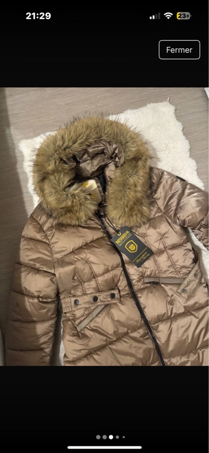 Doudoune norway geographical taille m neuve