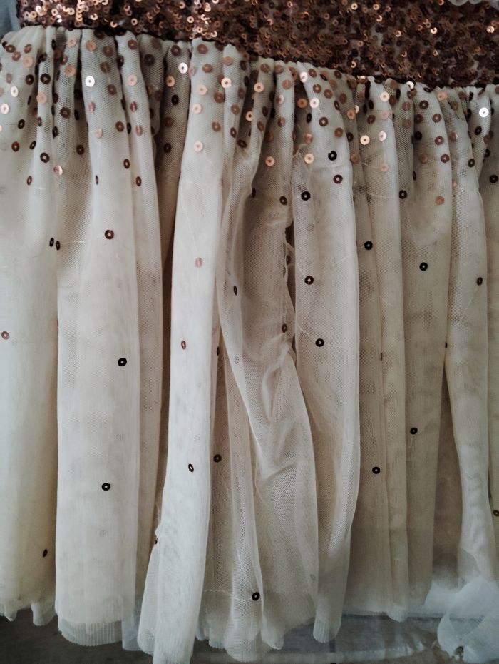 Robe 6 ans tao tape à l oeil fêtes paillettes - photo numéro 4