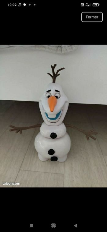 Olaf reine des neiges