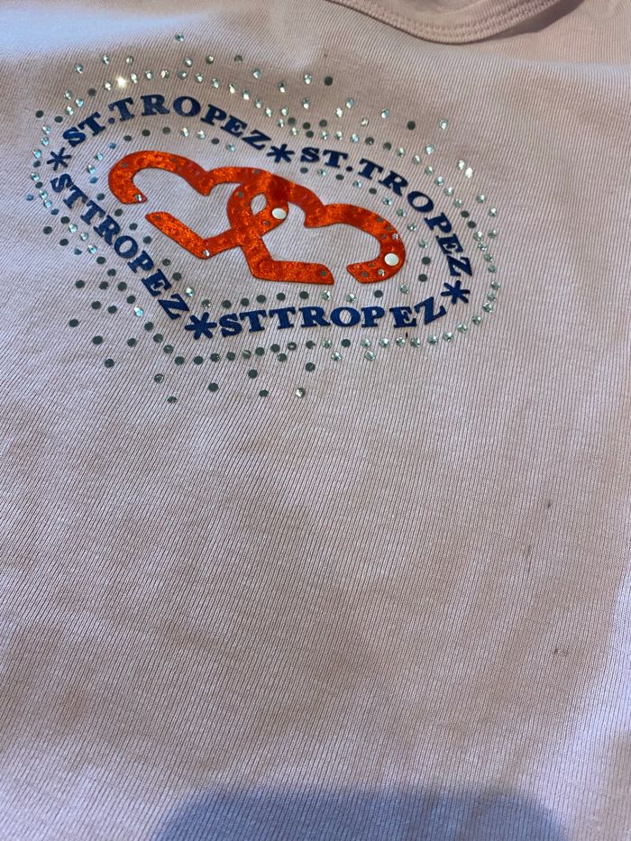 T shirt rose St tropez - photo numéro 3