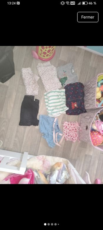 Lot de vêtements fille