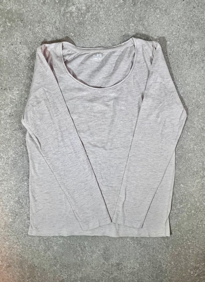 🌟 T-shirt gris léger LH taille L 🌟