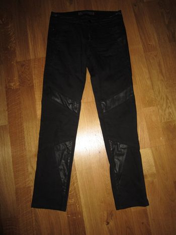 beau pantalon slim noir ikks t25=XS/S
