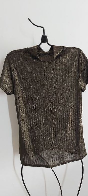 Tee-shirt " rp.tamar " effets doré