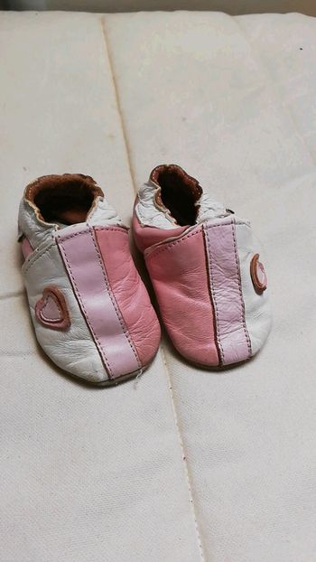 Chaussons cuir