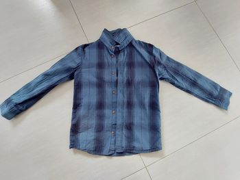 Chemise bleue