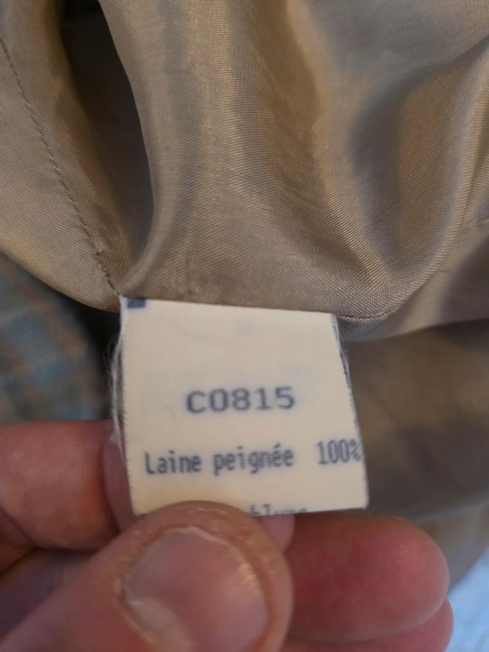 Blazer en laine vintage PierBé Taille 46 - photo numéro 4